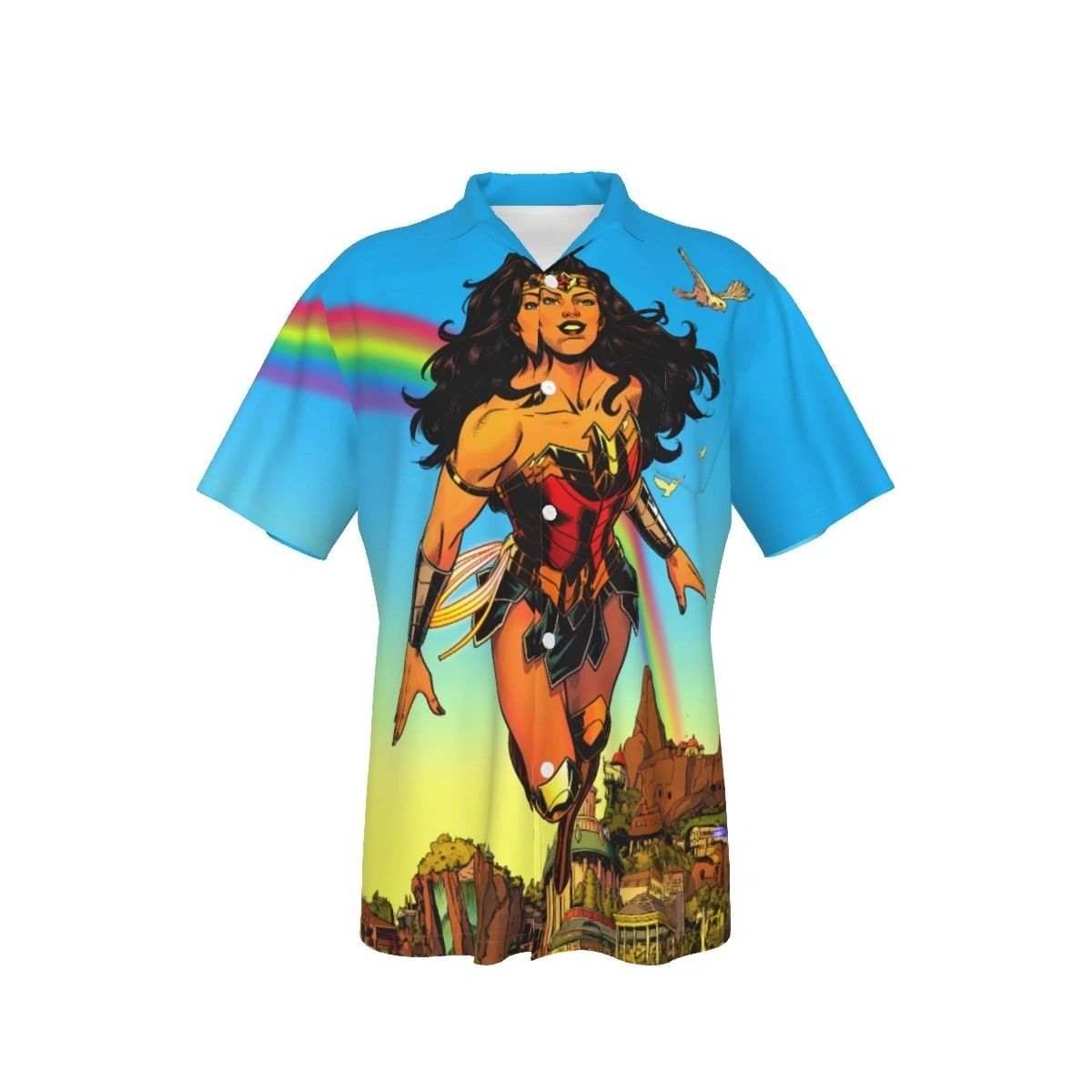 WONDER WOMAN 800 PAGE 2 ALL OVER PRINT SHIRT & TANK