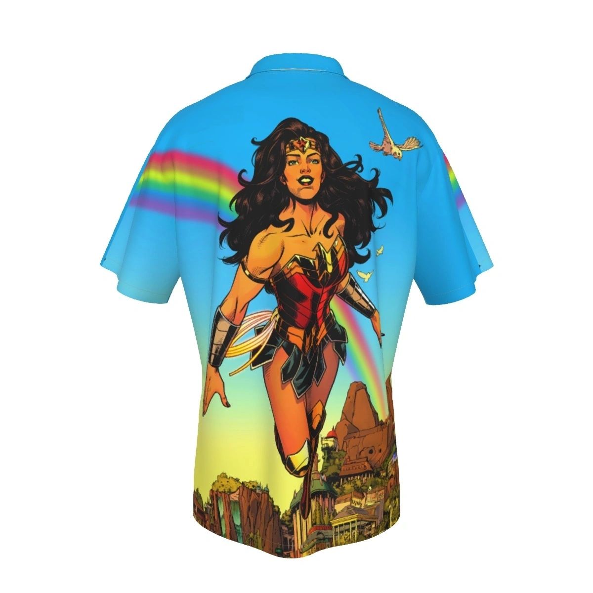 WONDER WOMAN 800 PAGE 2 ALL OVER PRINT SHIRT & TANK