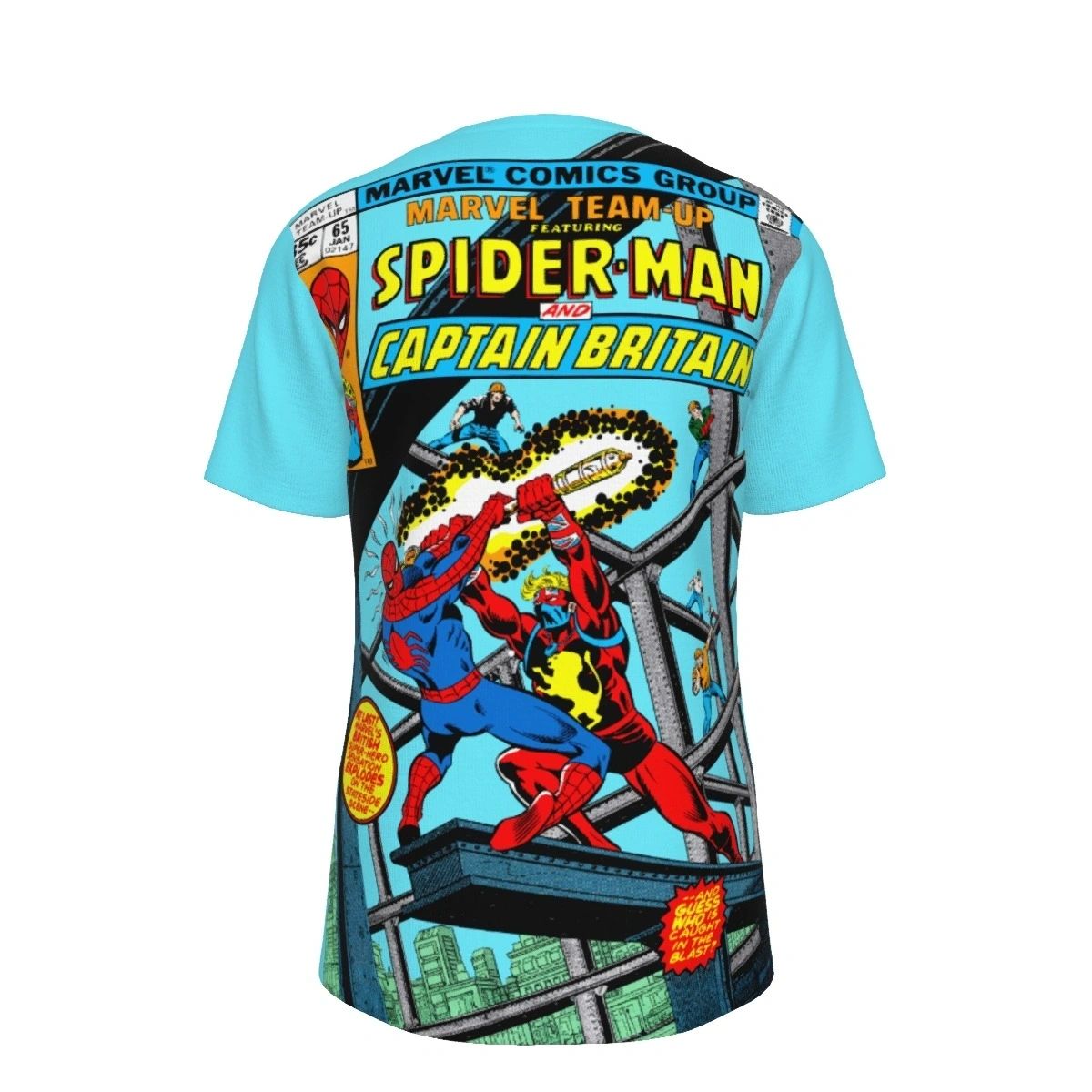 MARVEL TEAM UP 65 ALL OVER PRINT SHIRT & TANK