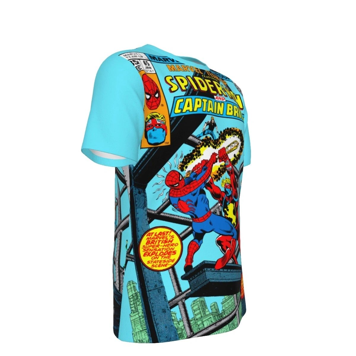 MARVEL TEAM UP 65 ALL OVER PRINT SHIRT & TANK