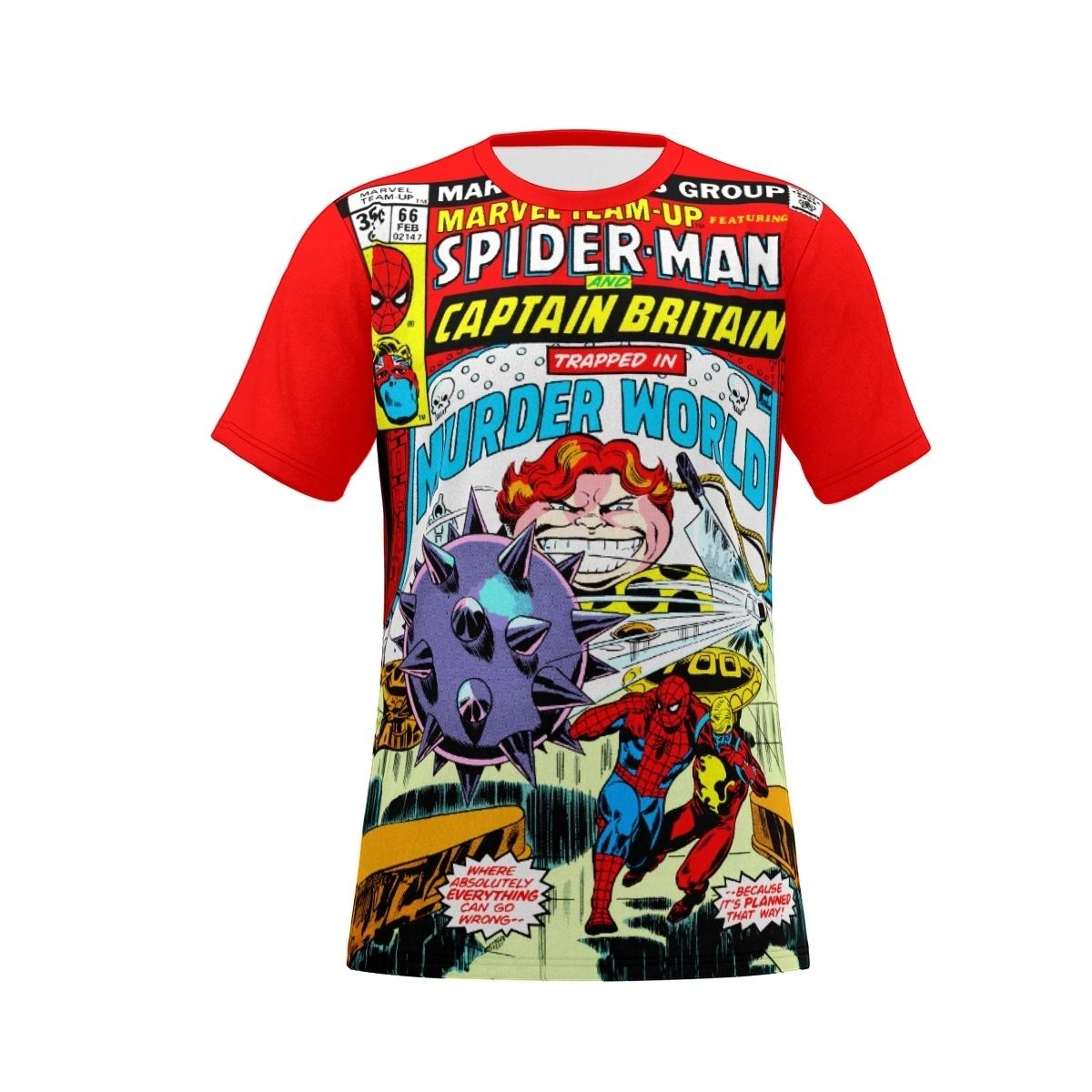 MARVEL TEAM UP 66 ALL OVER PRINT SHIRT & TANK