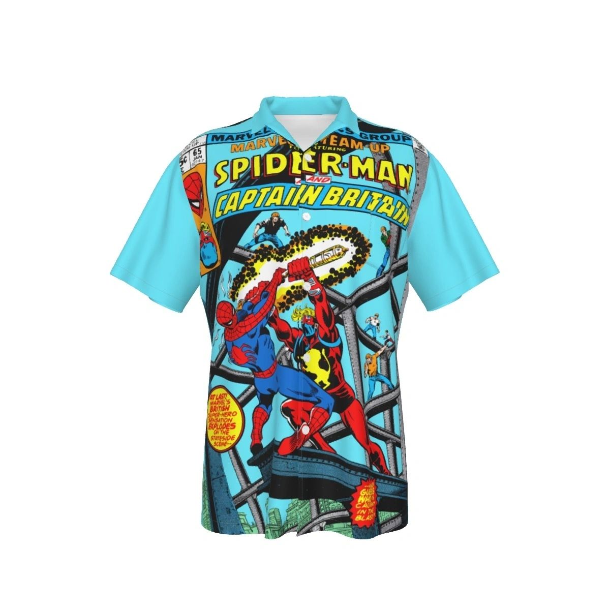 MARVEL TEAM UP 65 ALL OVER PRINT SHIRT & TANK