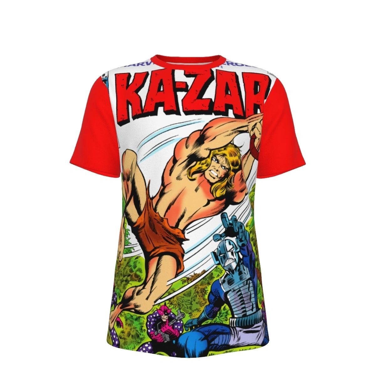 MARVEL SUPERHEROES 19 ALL OVER PRINT SHIRT & TANK - KA-ZAR
