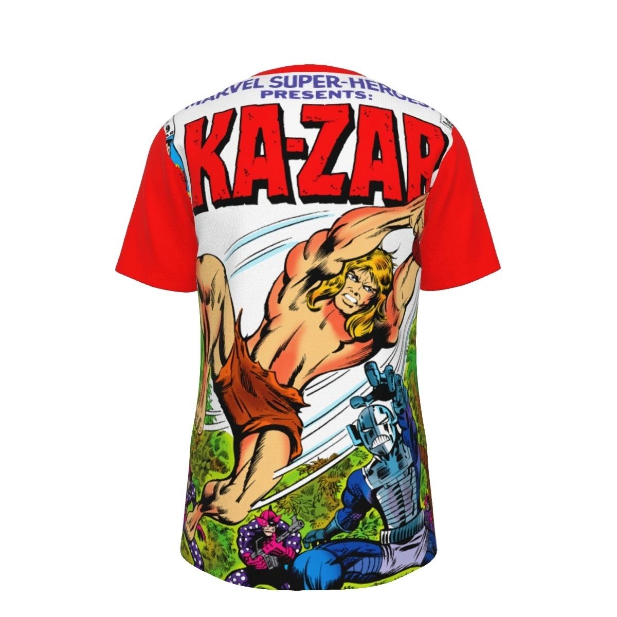 MARVEL SUPERHEROES 19 ALL OVER PRINT SHIRT & TANK - KA-ZAR