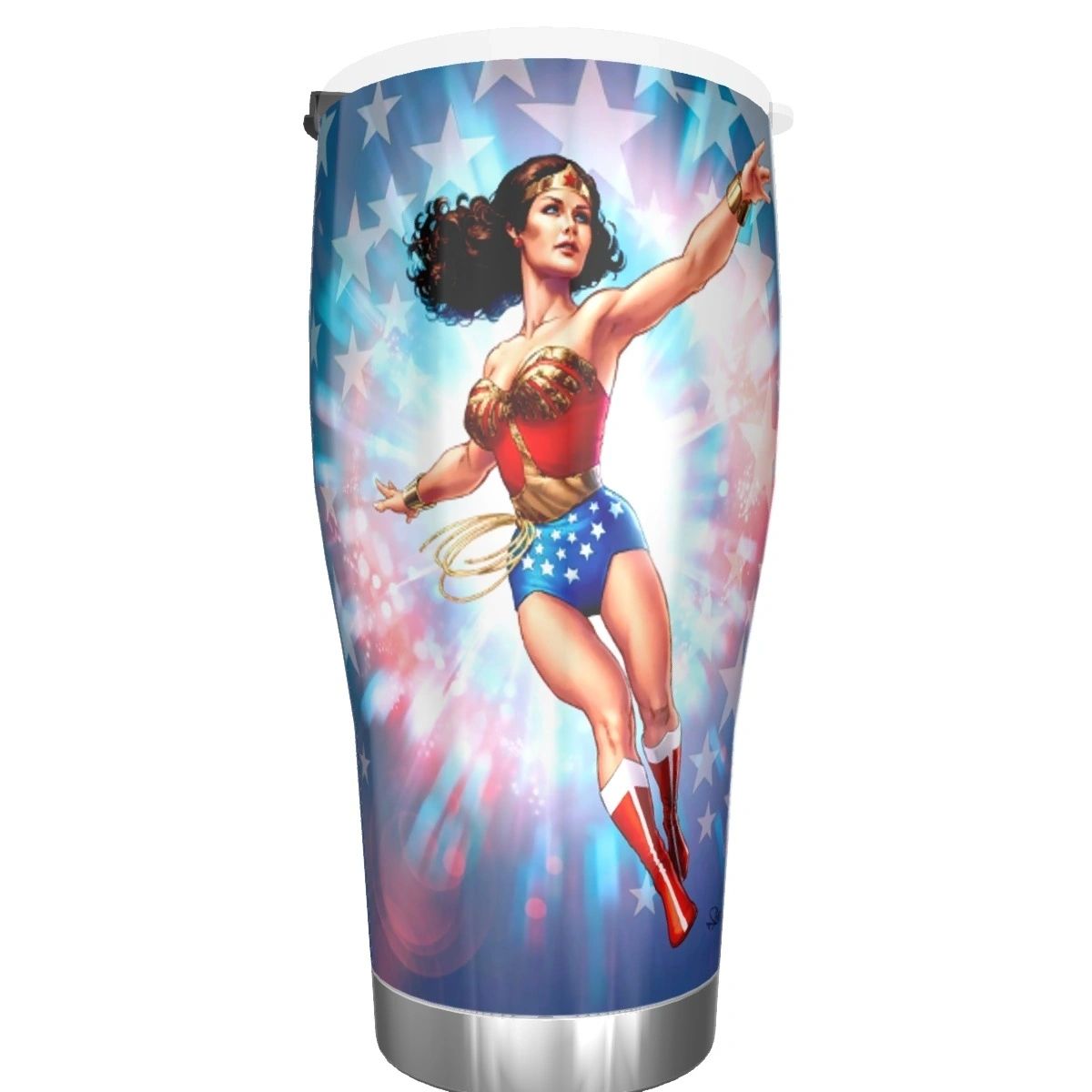 WONDER WOMAN CONE TUMBLERS - SPECIAL BUY