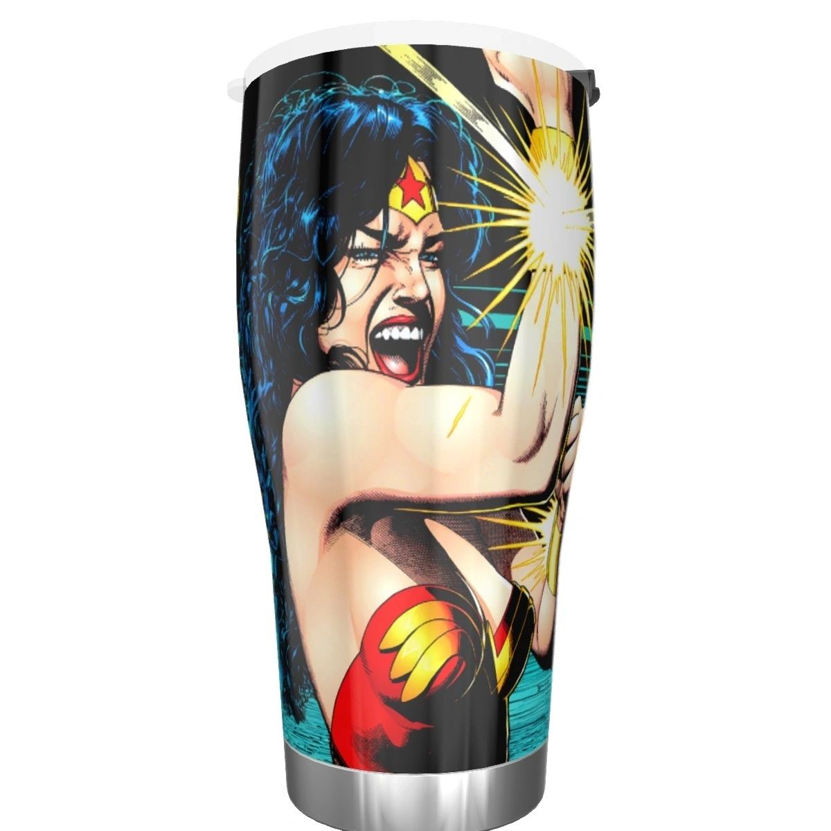 WONDER WOMAN CONE TUMBLERS - SPECIAL BUY