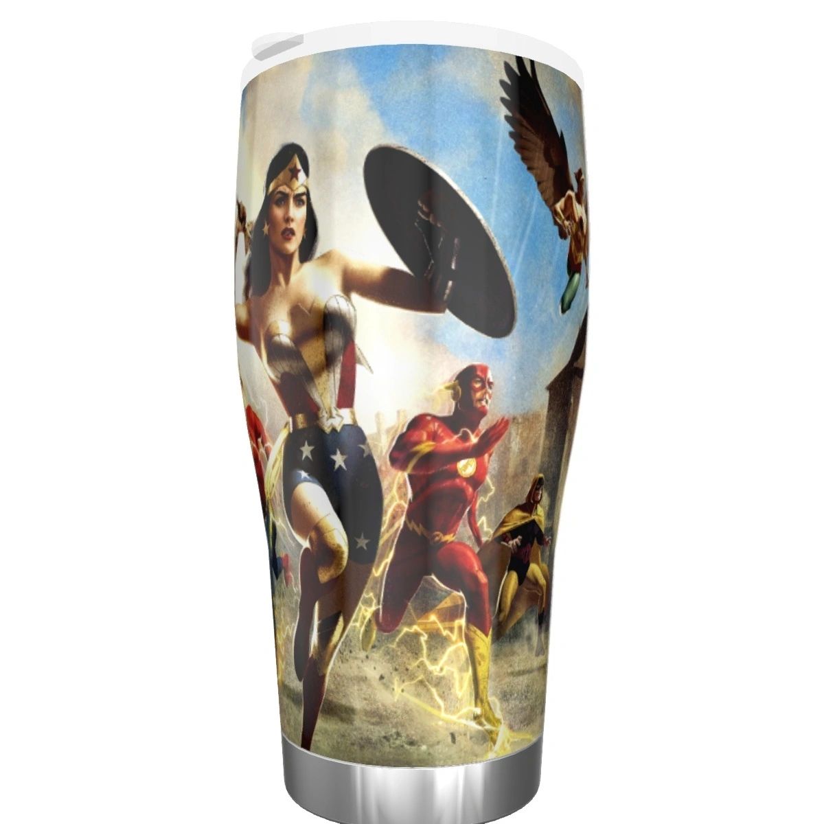 WONDER WOMAN CONE TUMBLERS - SPECIAL BUY