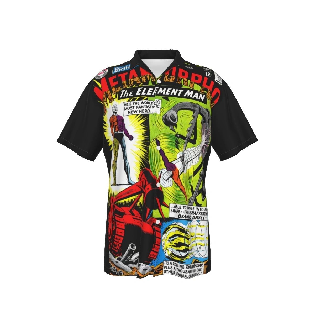BRAVE AND THE BOLD 58 ALL OVER PRINT SHIRT & TANK - METAMORPHO