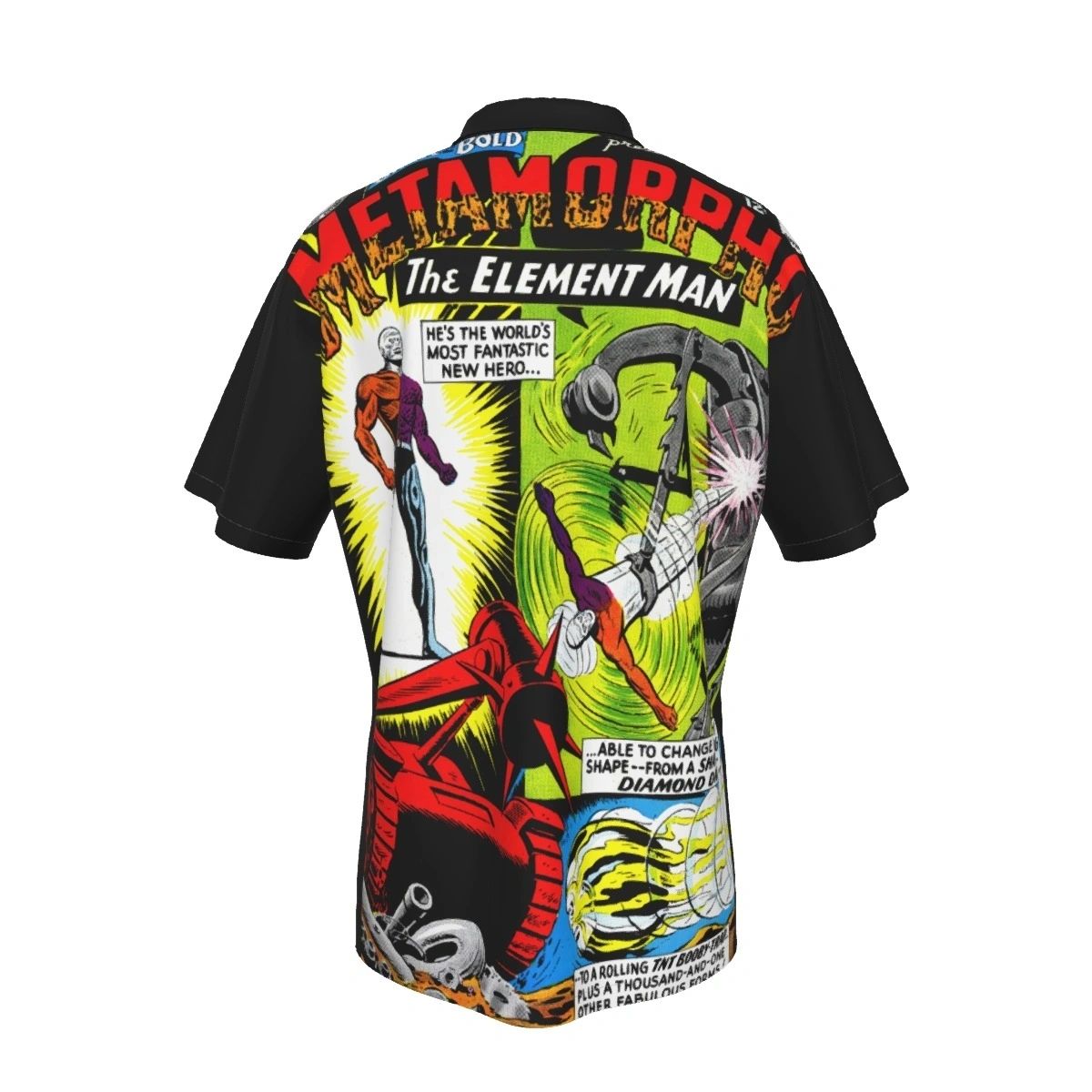 BRAVE AND THE BOLD 58 ALL OVER PRINT SHIRT & TANK - METAMORPHO
