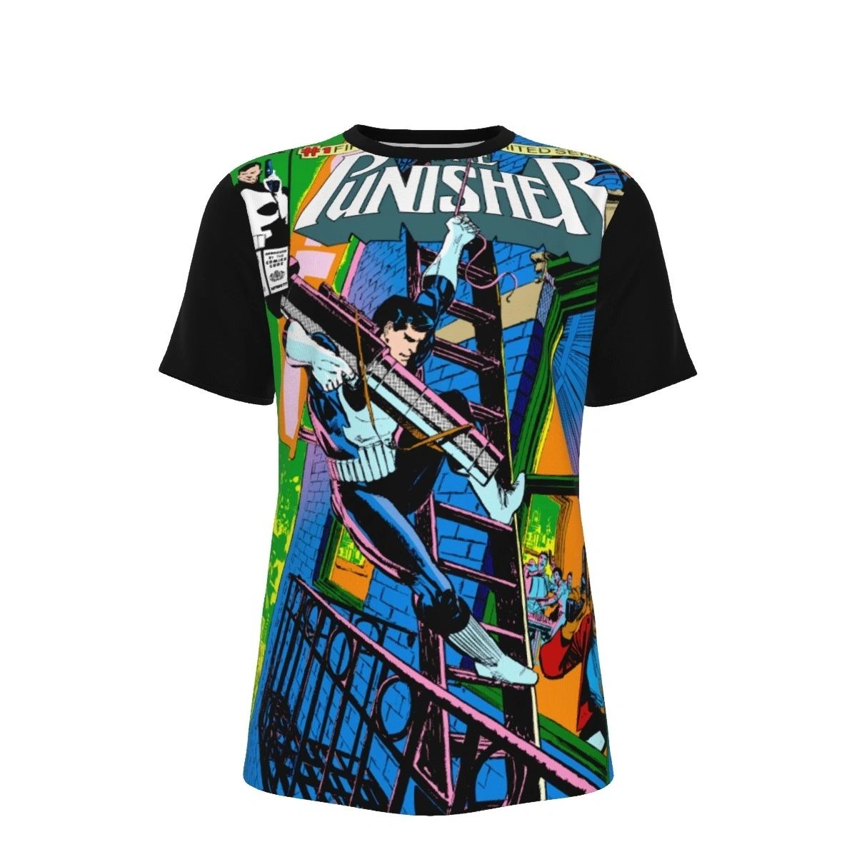 PUNISHER 1 LS ALL OVER PRINT SHIRT & TANK