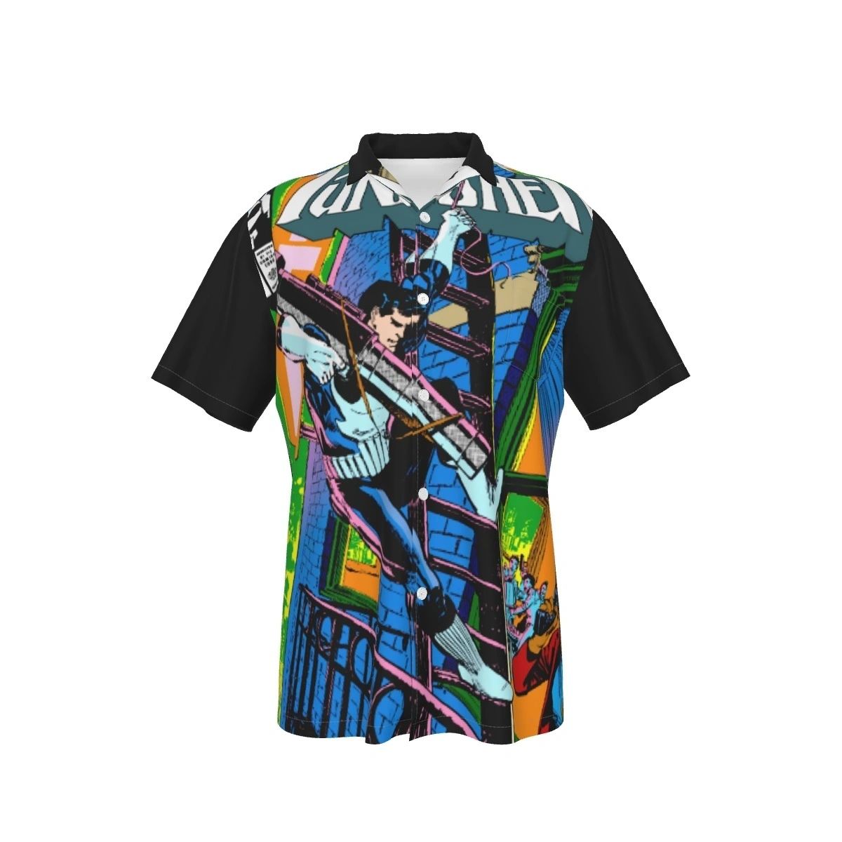 PUNISHER 1 LS ALL OVER PRINT SHIRT & TANK