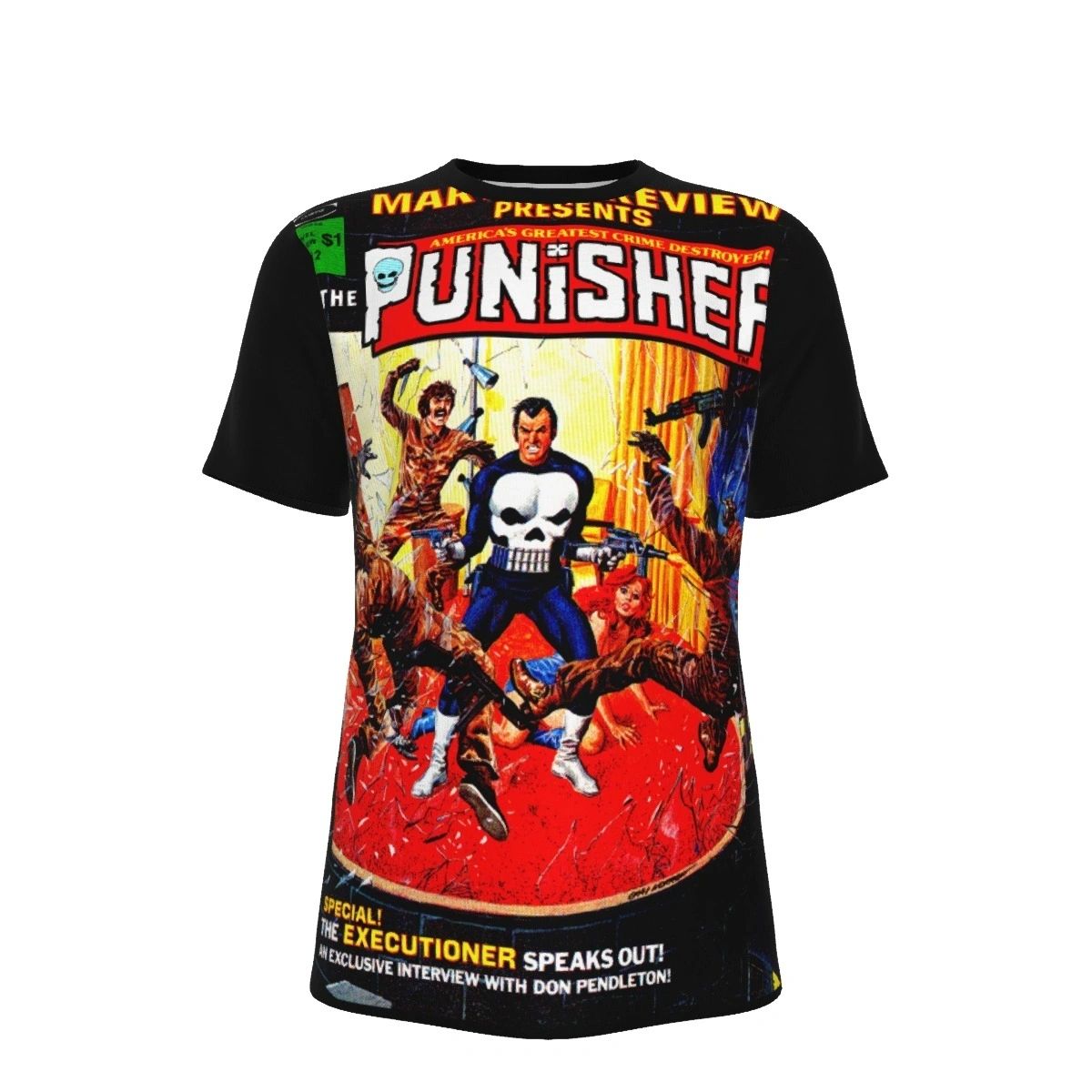 MARVEL PREVIEW 1 ALL OVER PRINT SHIRT & TANK - PUNISHER