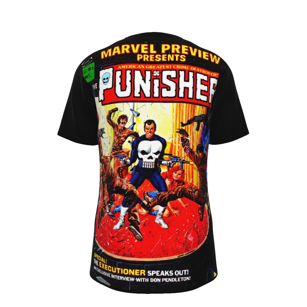 MARVEL PREVIEW 1 ALL OVER PRINT SHIRT & TANK - PUNISHER