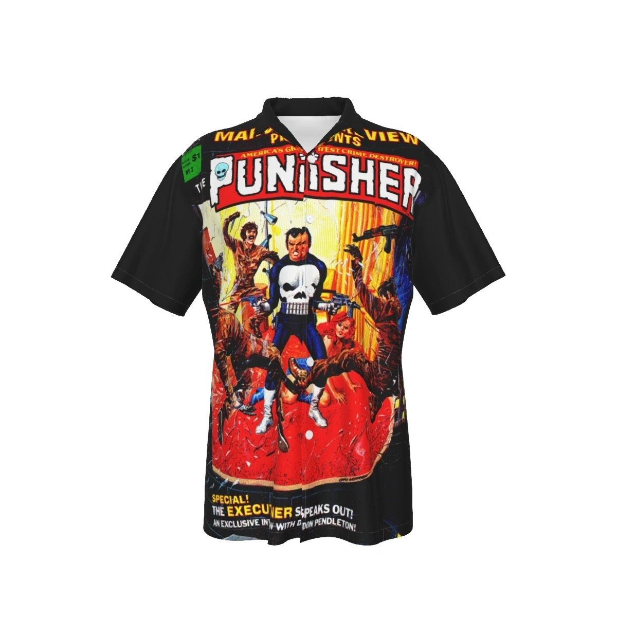 MARVEL PREVIEW 1 ALL OVER PRINT SHIRT & TANK - PUNISHER