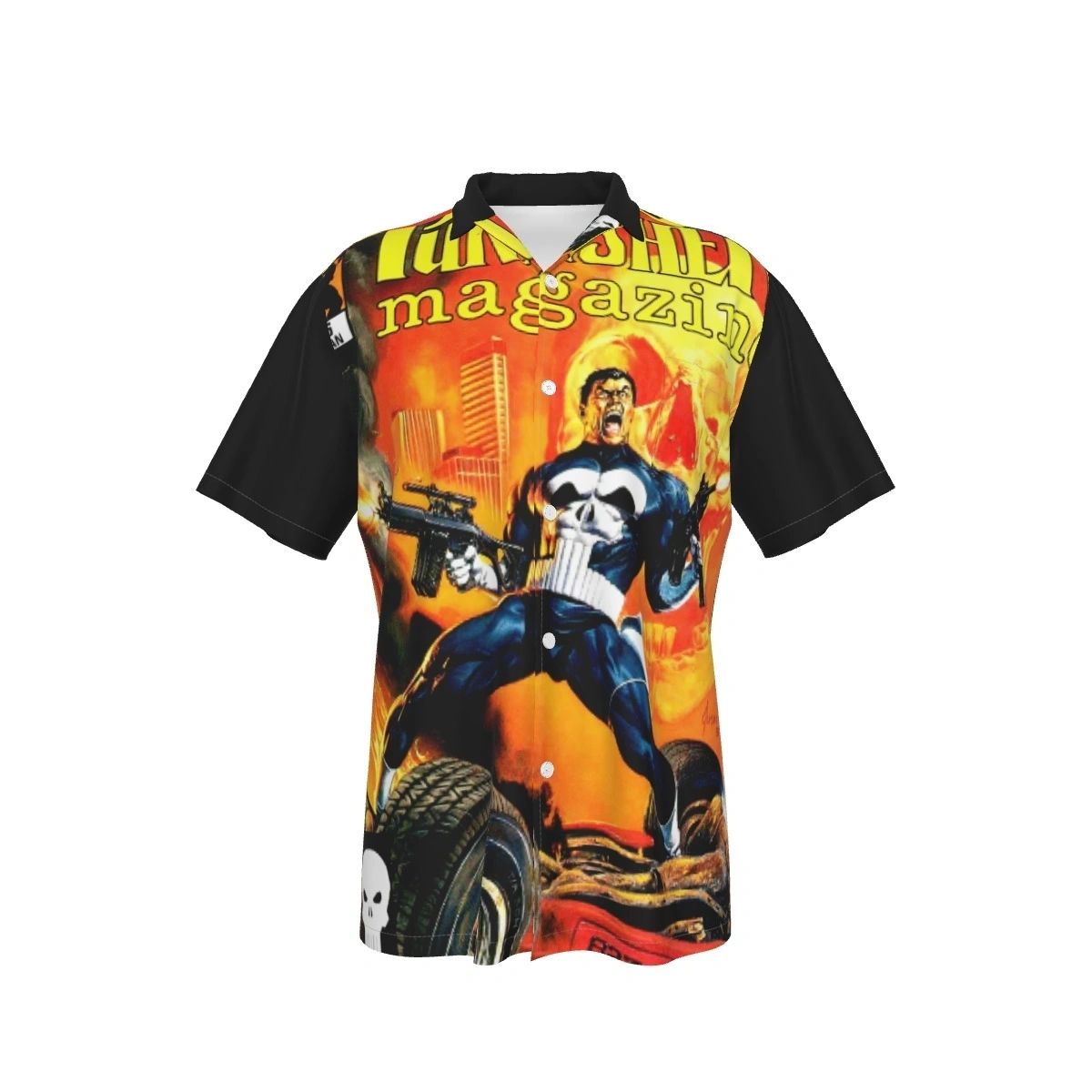 PUNISHER MAGAZINE 6 ALL OVER PRINT SHIRT & TANK - PUNISHER