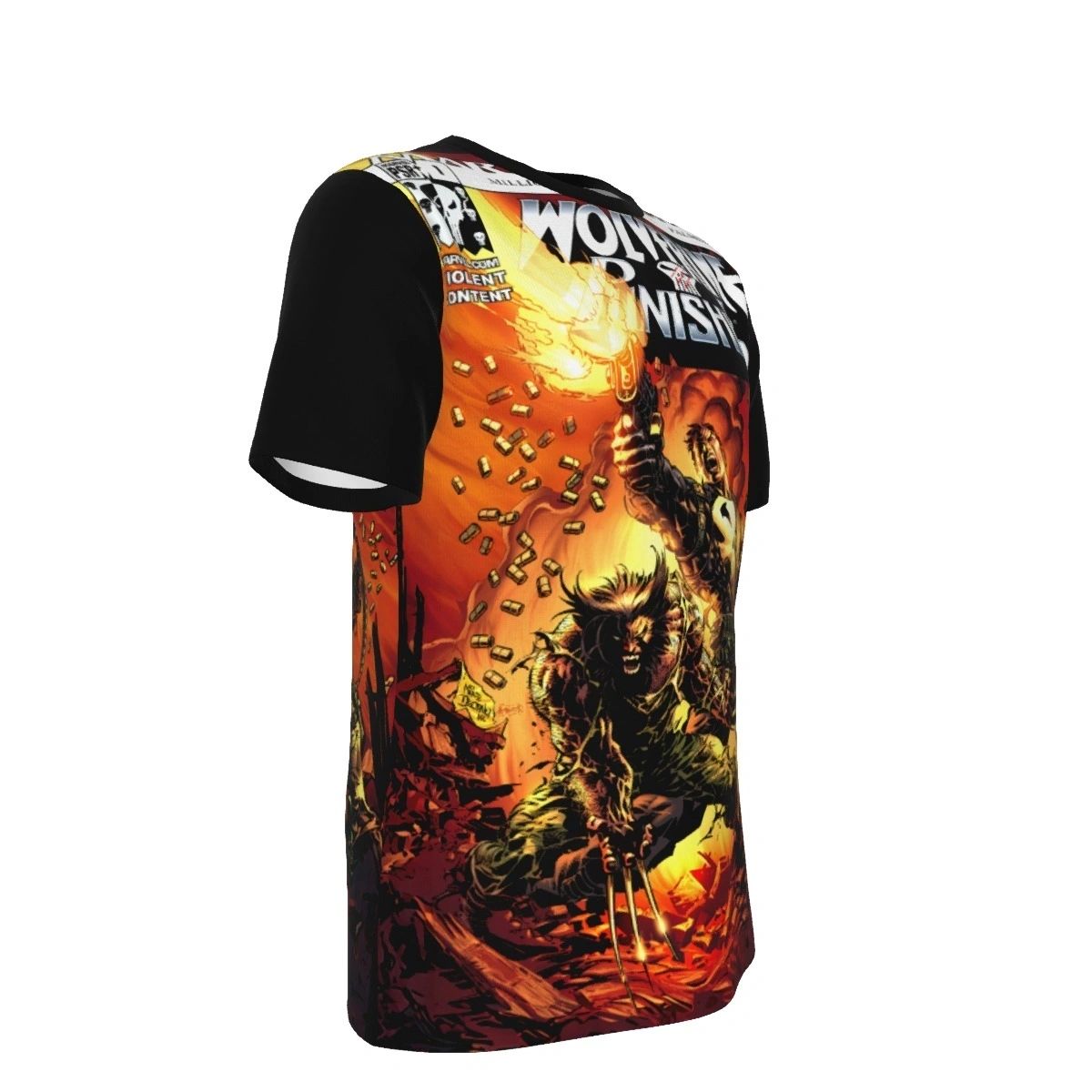 WOLVERINE PUNISHER 1 ALL OVER PRINT SHIRT & TANK - PUNISHER