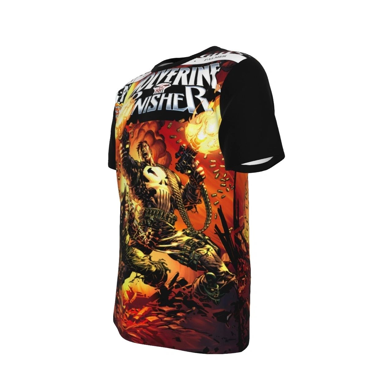 WOLVERINE PUNISHER 1 ALL OVER PRINT SHIRT & TANK - PUNISHER