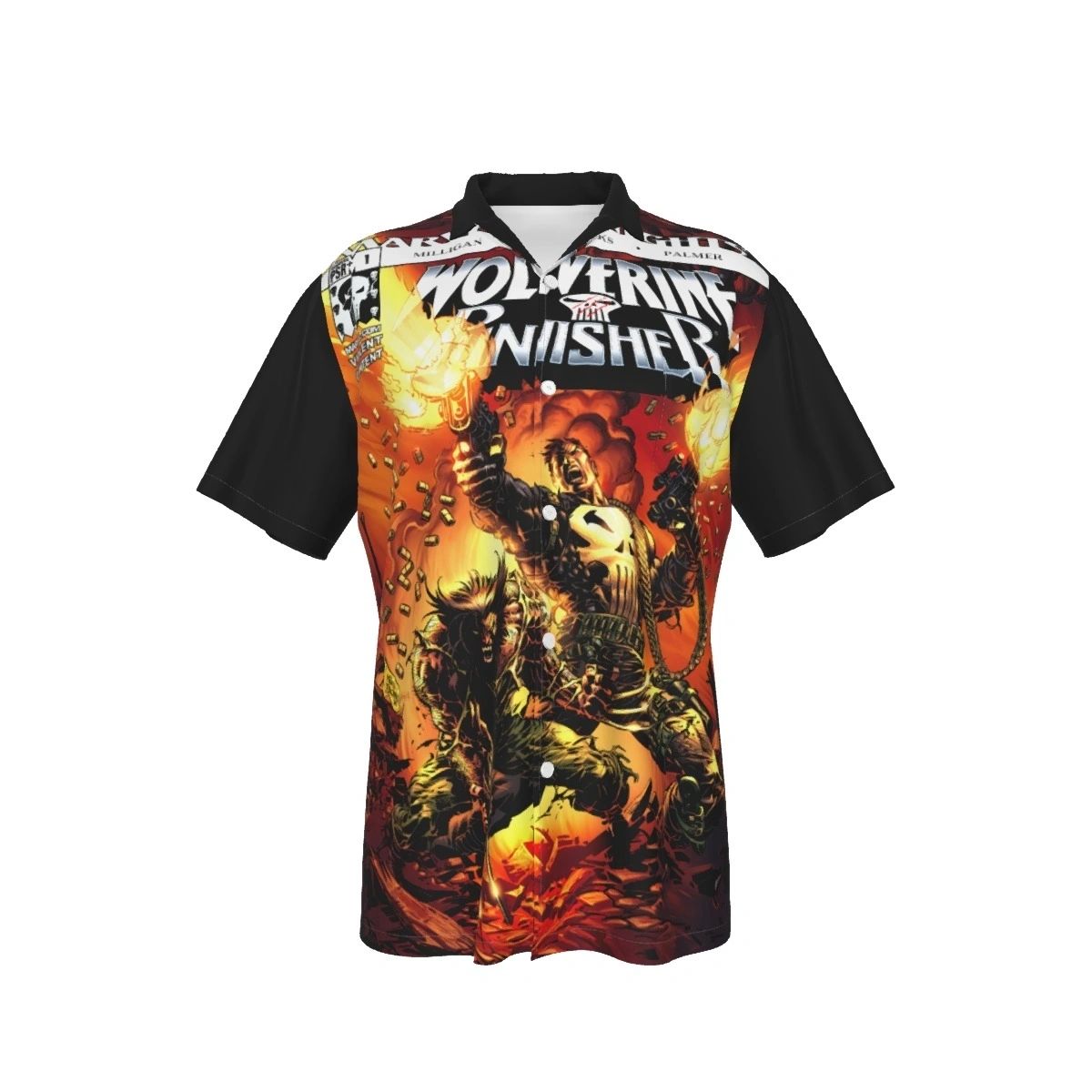 WOLVERINE PUNISHER 1 ALL OVER PRINT SHIRT & TANK - PUNISHER