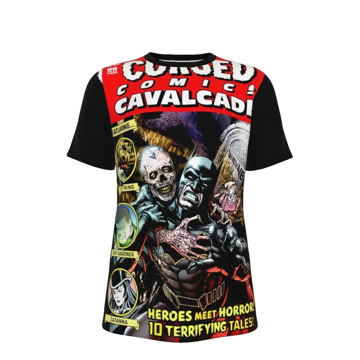 CURSED COMICS CAVALCADE 1 ALL OVER PRINT SHIRT & TANK - HALLOWEEN
