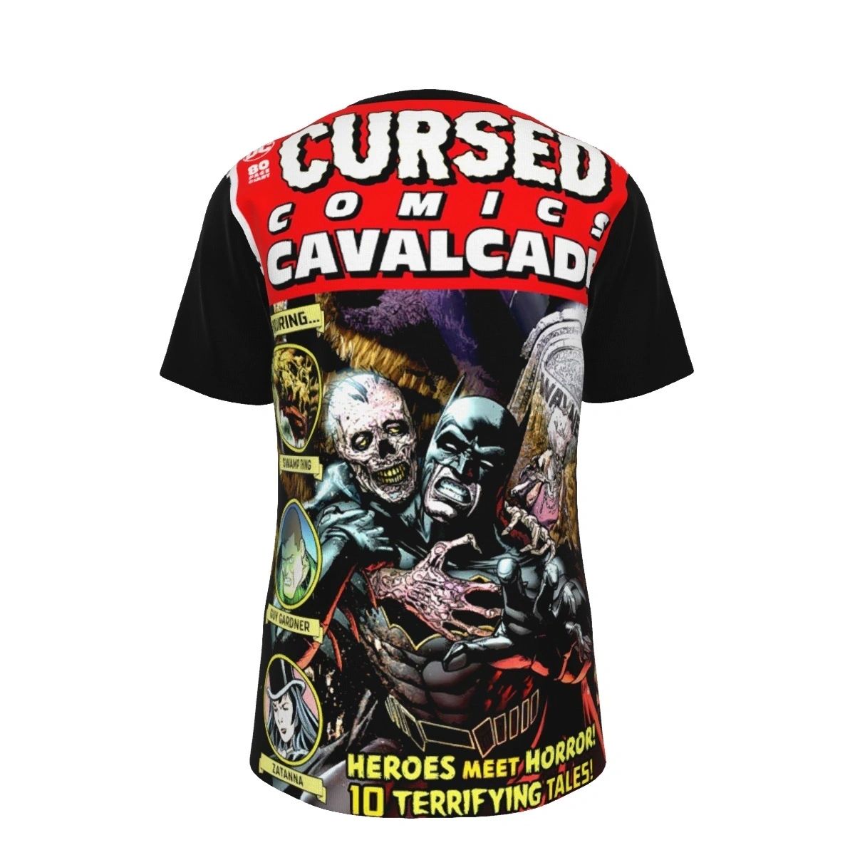 CURSED COMICS CAVALCADE 1 ALL OVER PRINT SHIRT & TANK - HALLOWEEN