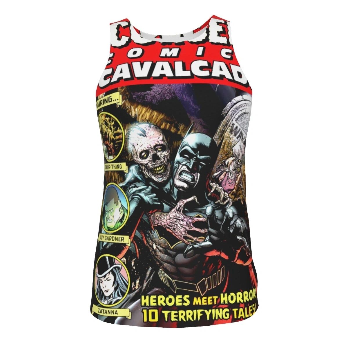 CURSED COMICS CAVALCADE 1 ALL OVER PRINT SHIRT & TANK - HALLOWEEN