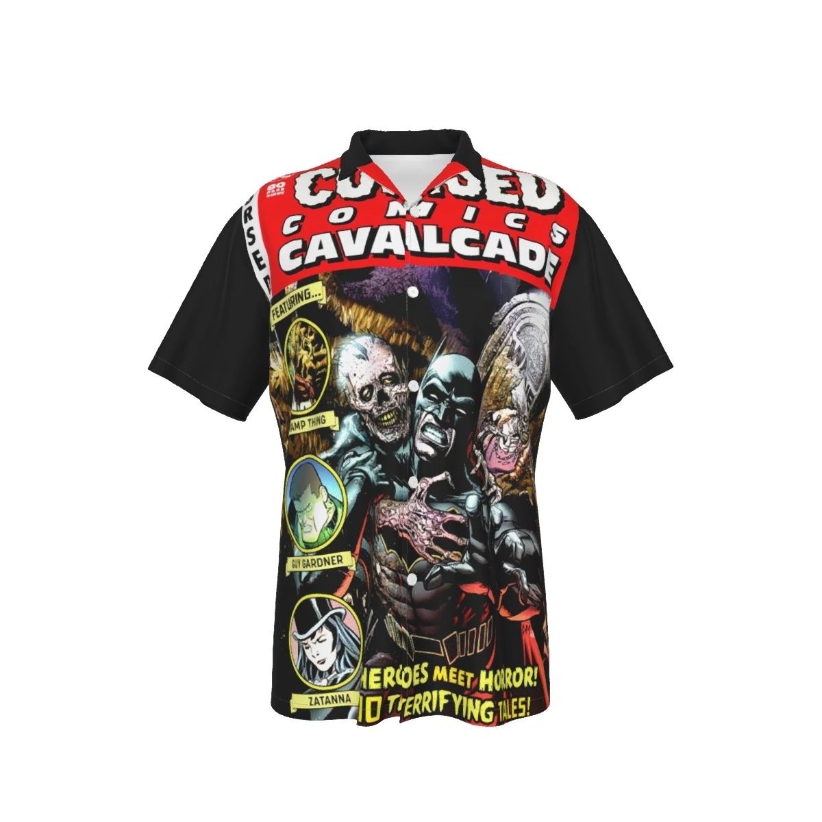 CURSED COMICS CAVALCADE 1 ALL OVER PRINT SHIRT & TANK - HALLOWEEN