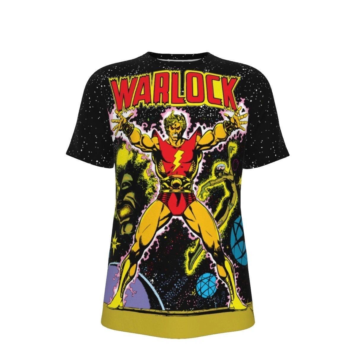WARLOCK PINUP ALL OVER PRINT SHIRT & TANK - STARLIN ART