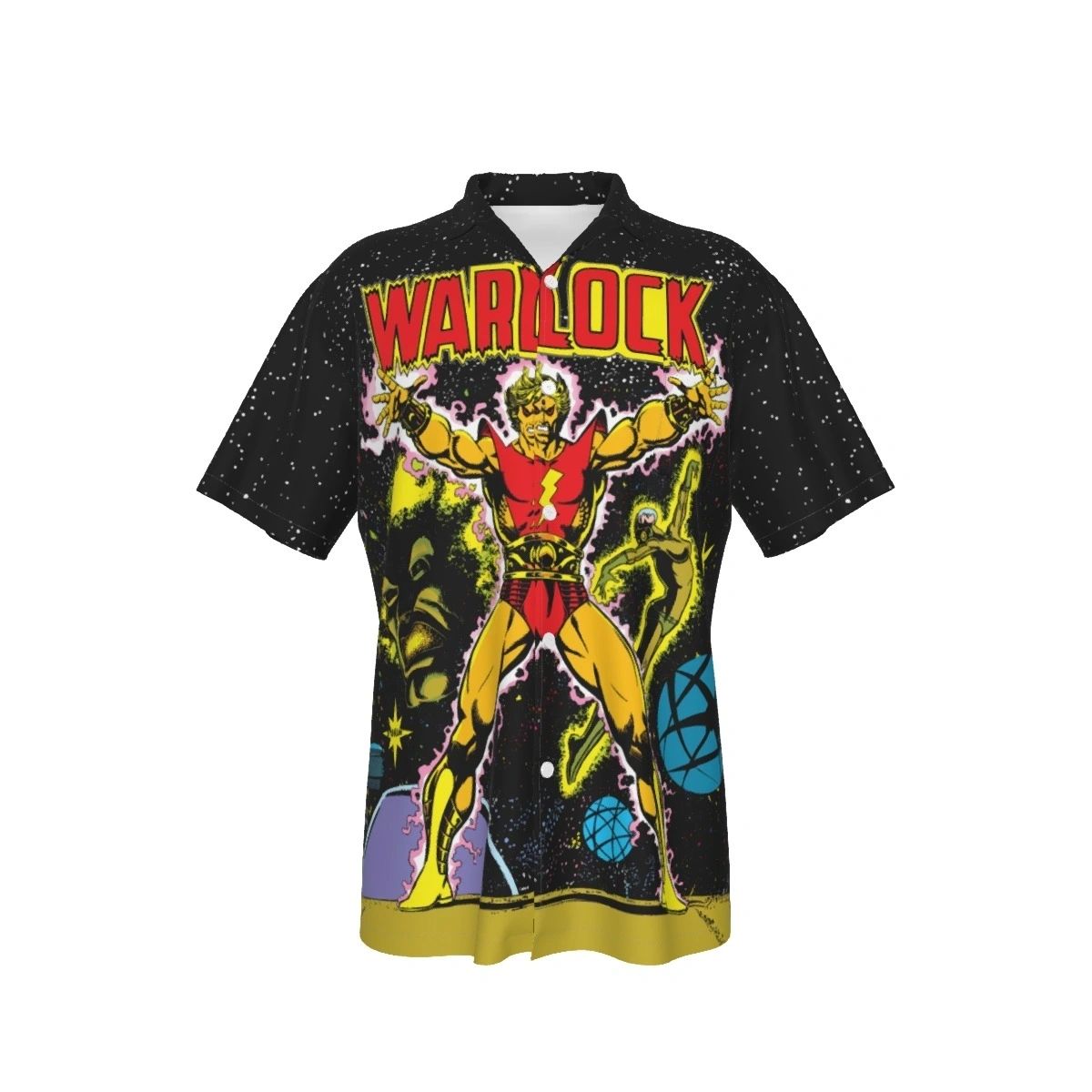 WARLOCK PINUP ALL OVER PRINT SHIRT & TANK - STARLIN ART