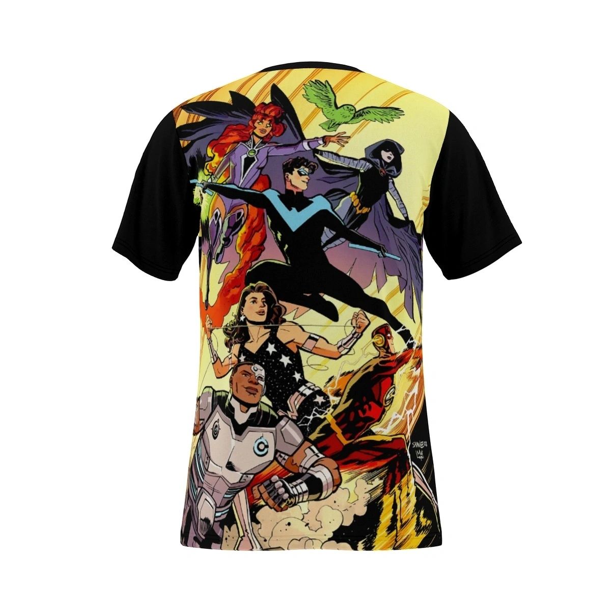 NEW TEEN TITANS TPB 2 OVER PRINT SHIRT & TANK