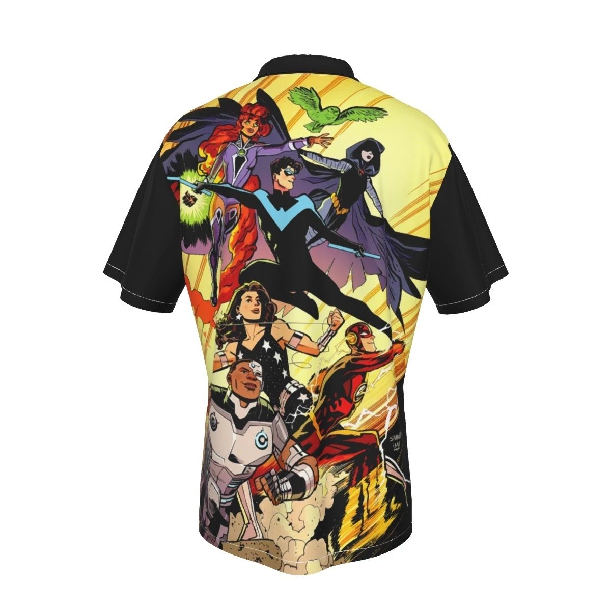 NEW TEEN TITANS TPB 2 OVER PRINT SHIRT & TANK