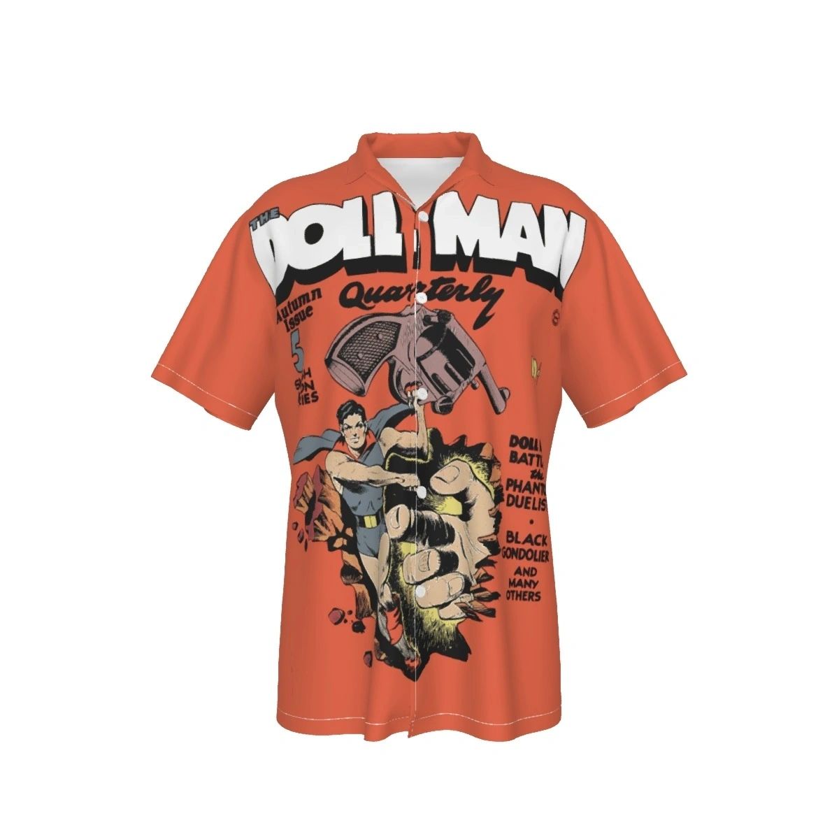 DOLL MAN 1 OVER PRINT SHIRT & TANK- DOLL MAN
