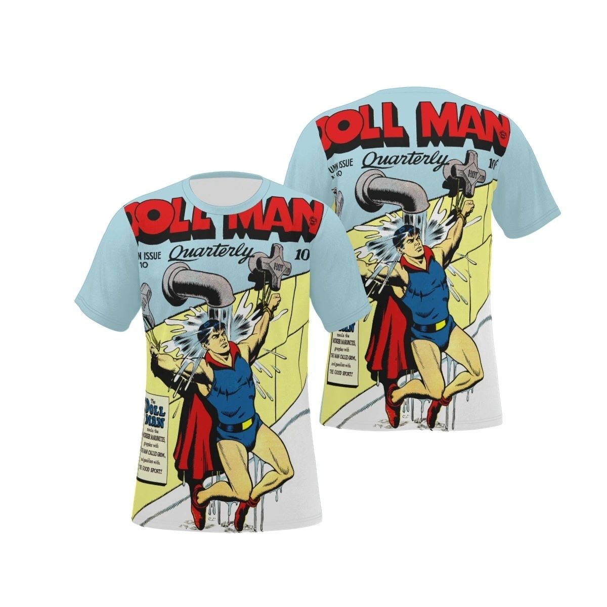 DOLL MAN 10 OVER PRINT SHIRT & TANK- DOLL MAN
