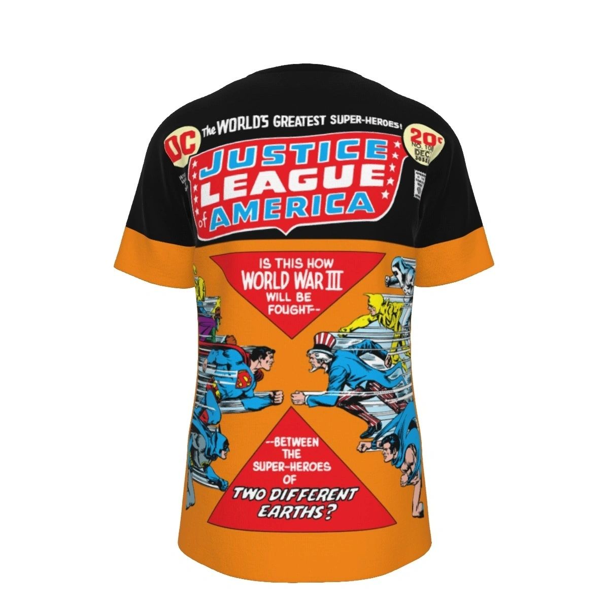 JLA 108 OVER PRINT SHIRT & TANK- FREEDOM FIGHTERS