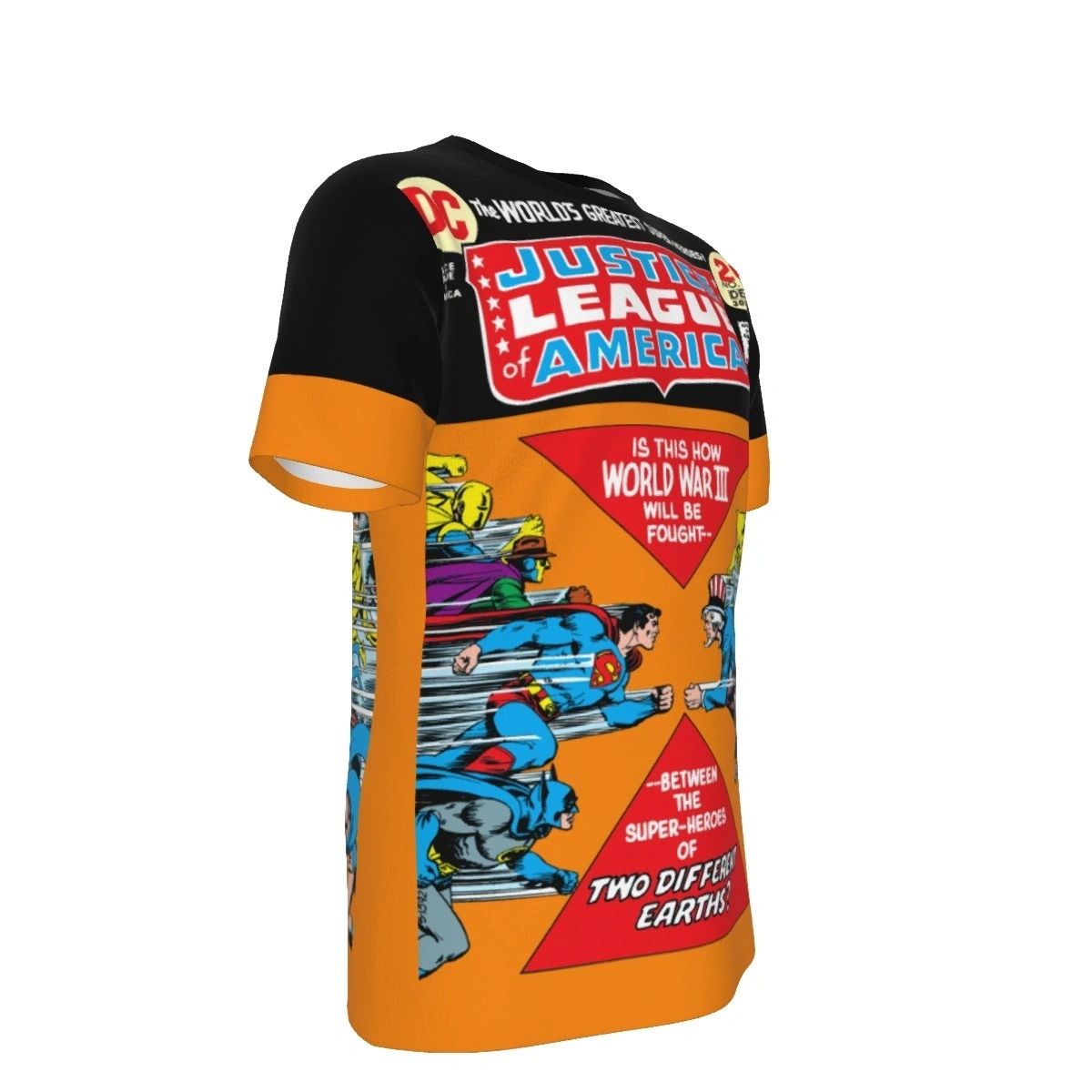 JLA 108 OVER PRINT SHIRT & TANK- FREEDOM FIGHTERS