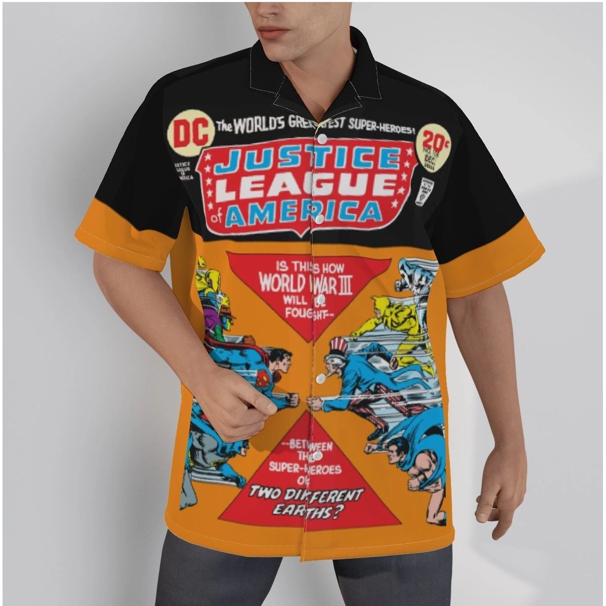 JLA 108 OVER PRINT SHIRT & TANK- FREEDOM FIGHTERS