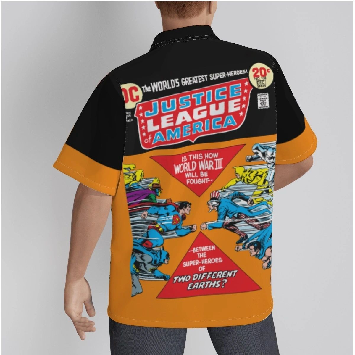 JLA 108 OVER PRINT SHIRT & TANK- FREEDOM FIGHTERS