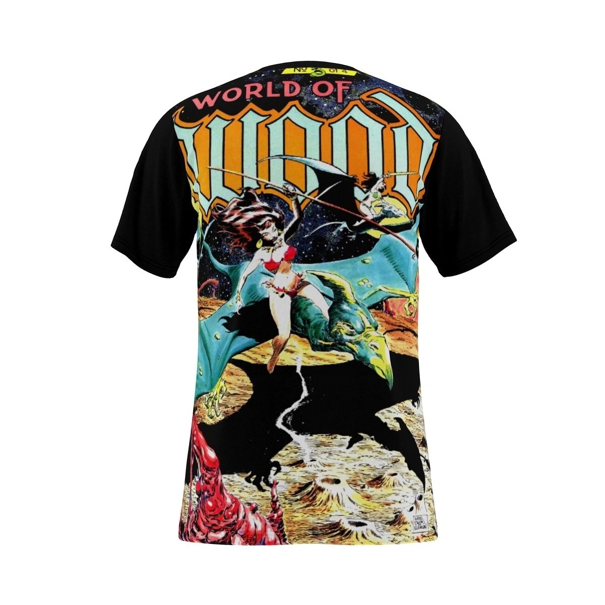 WORLD OF WOOD 3 OVER PRINT SHIRT & TANK- WALLY WOOD