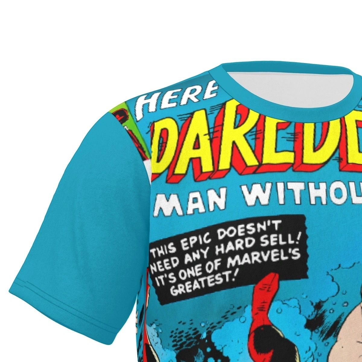 DAREDEVIL 7 OVER PRINT SHIRT & TANK- WALLY WOOD