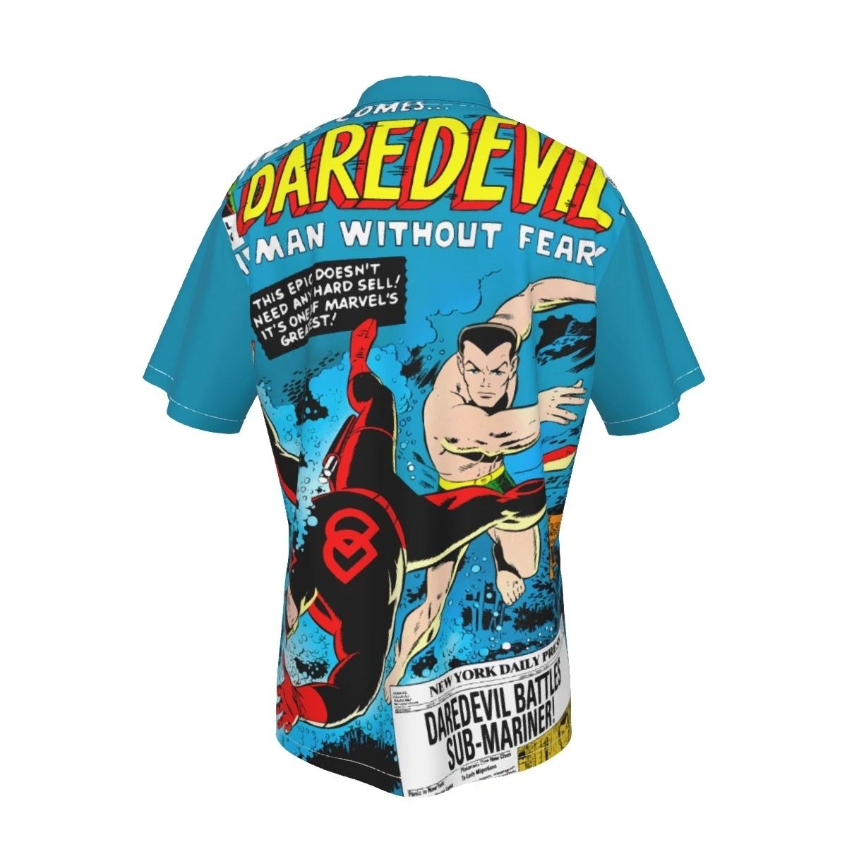 DAREDEVIL 7 OVER PRINT SHIRT & TANK- WALLY WOOD