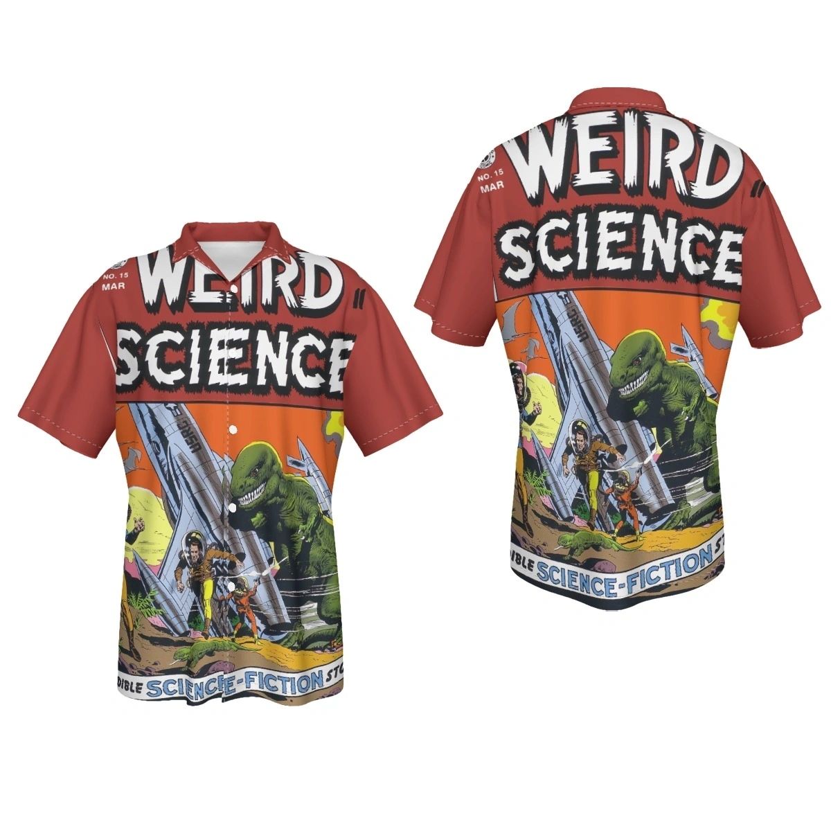 WEIRD SCIENCE 215 OVER PRINT SHIRT & TANK- WALLY WOOD