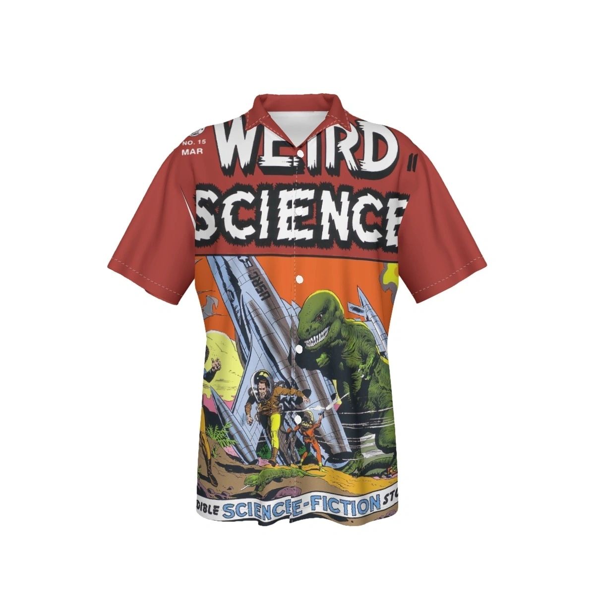 WEIRD SCIENCE 215 OVER PRINT SHIRT & TANK- WALLY WOOD