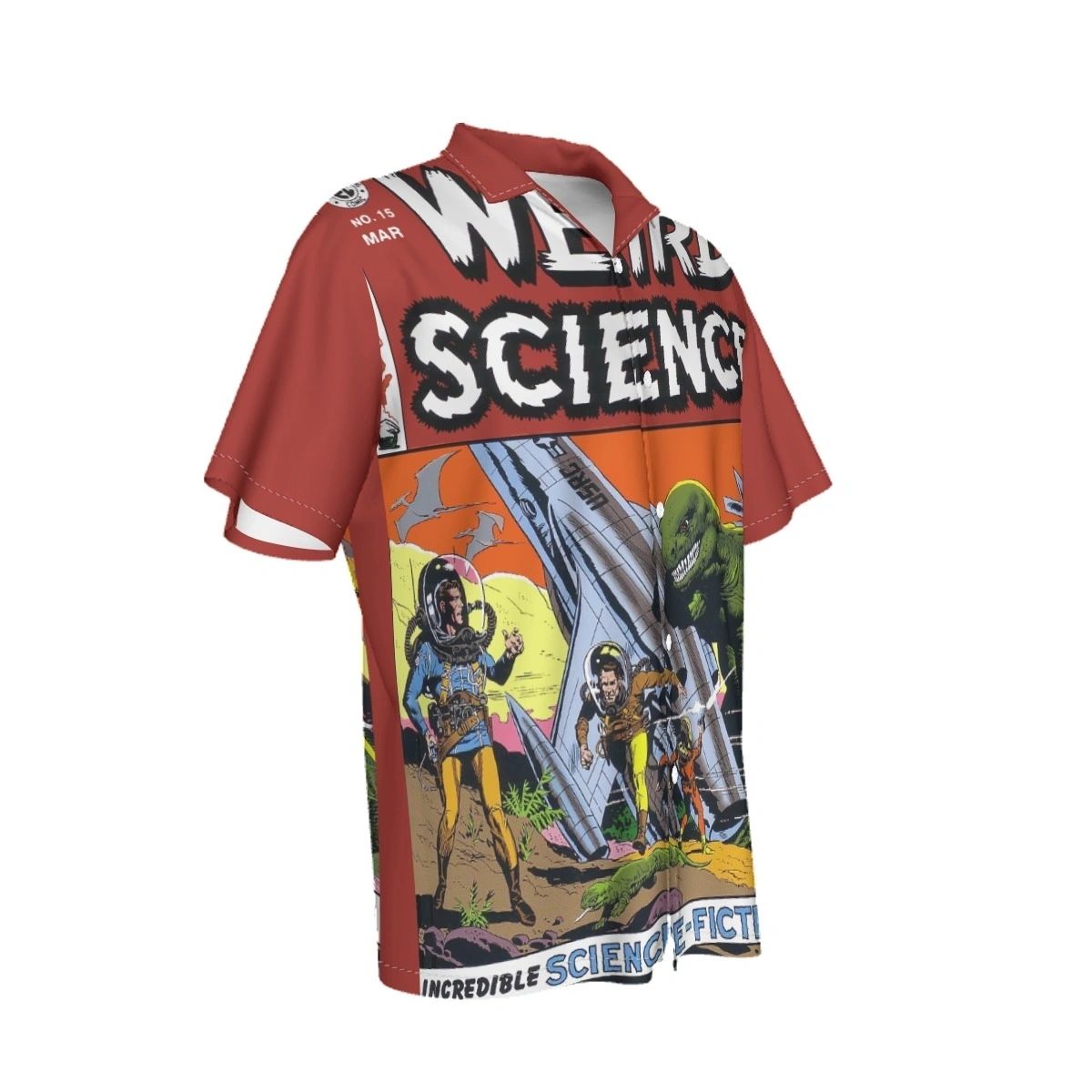 WEIRD SCIENCE 215 OVER PRINT SHIRT & TANK- WALLY WOOD
