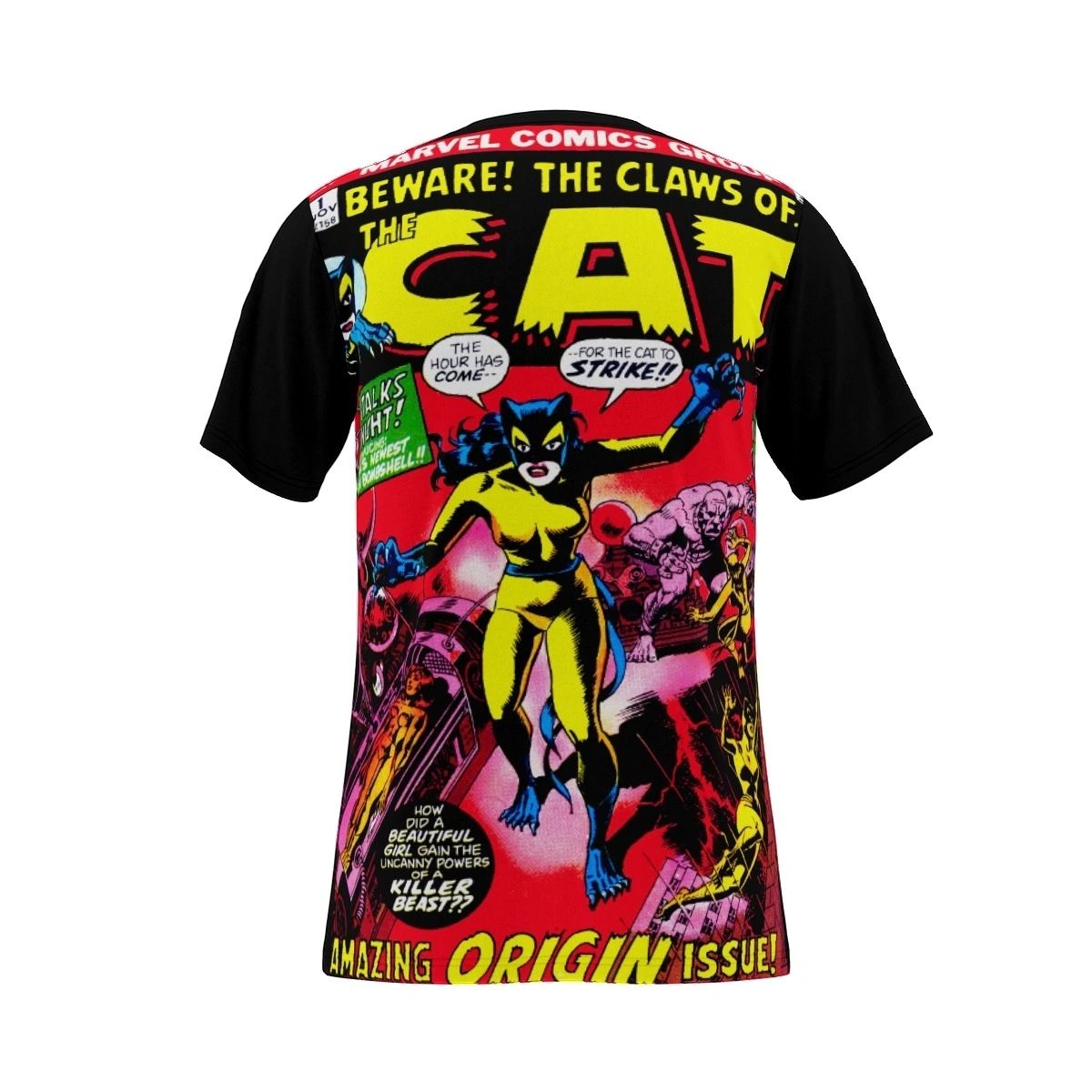 THE CAT 1 OVER PRINT SHIRT & TANK- WALLY WOOD