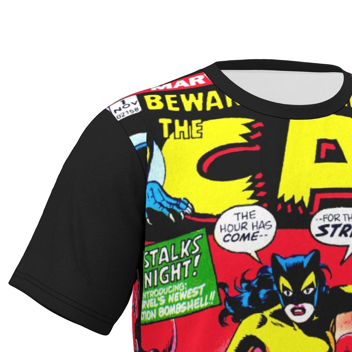 THE CAT 1 OVER PRINT SHIRT & TANK- WALLY WOOD