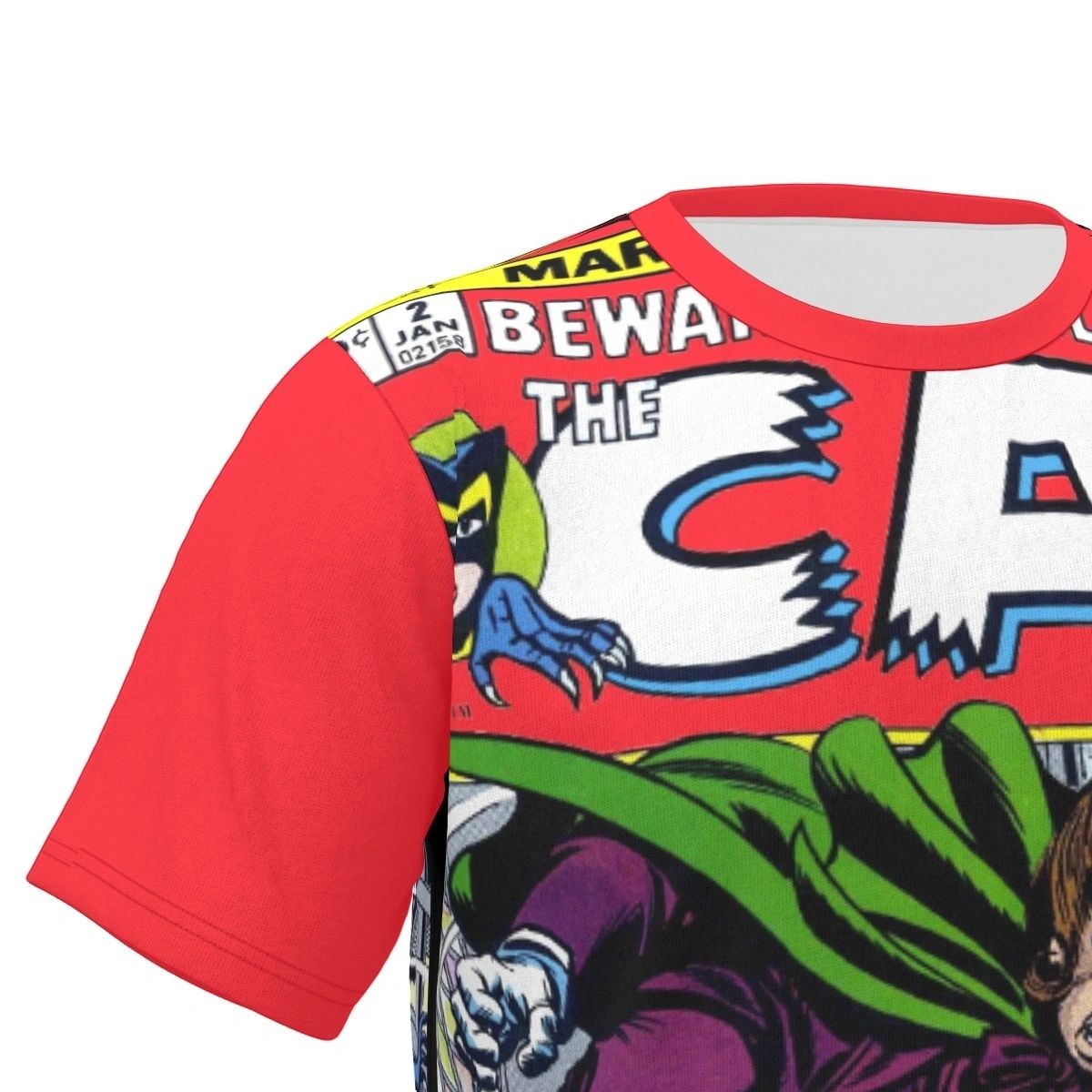 THE CAT 2 OVER PRINT SHIRT & TANK