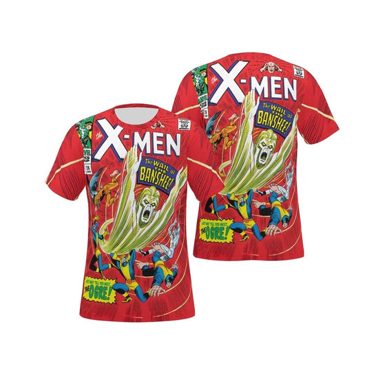 XMEN 28 OVER PRINT SHIRT & TANK - BANSHEE
