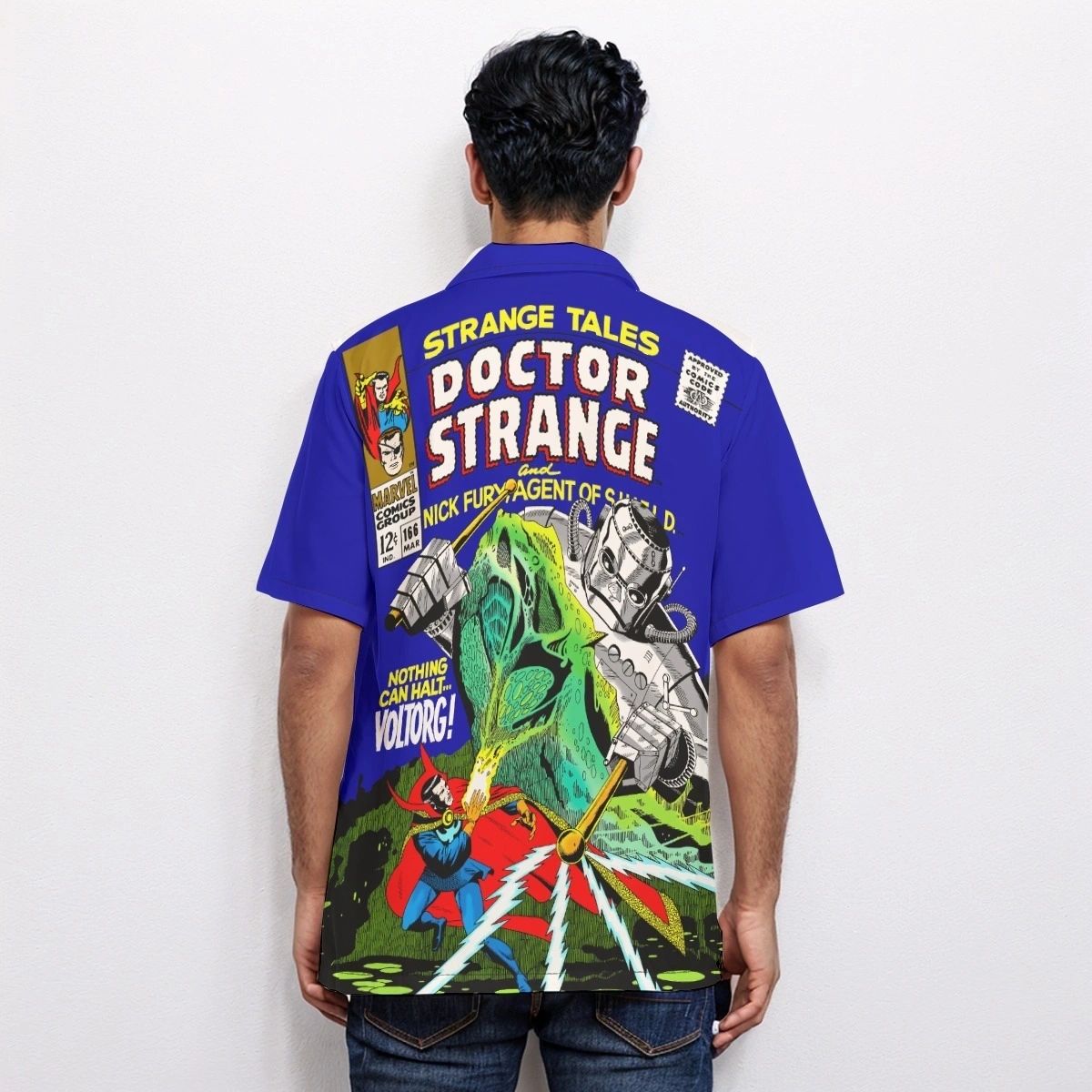 STRANGE TALES 166 OVER PRINT SHIRT & TANK - STERANKO ART