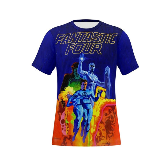 FANTASTIC FOUR INDEX OVER PRINT SHIRT & TANK - STERANKO ART
