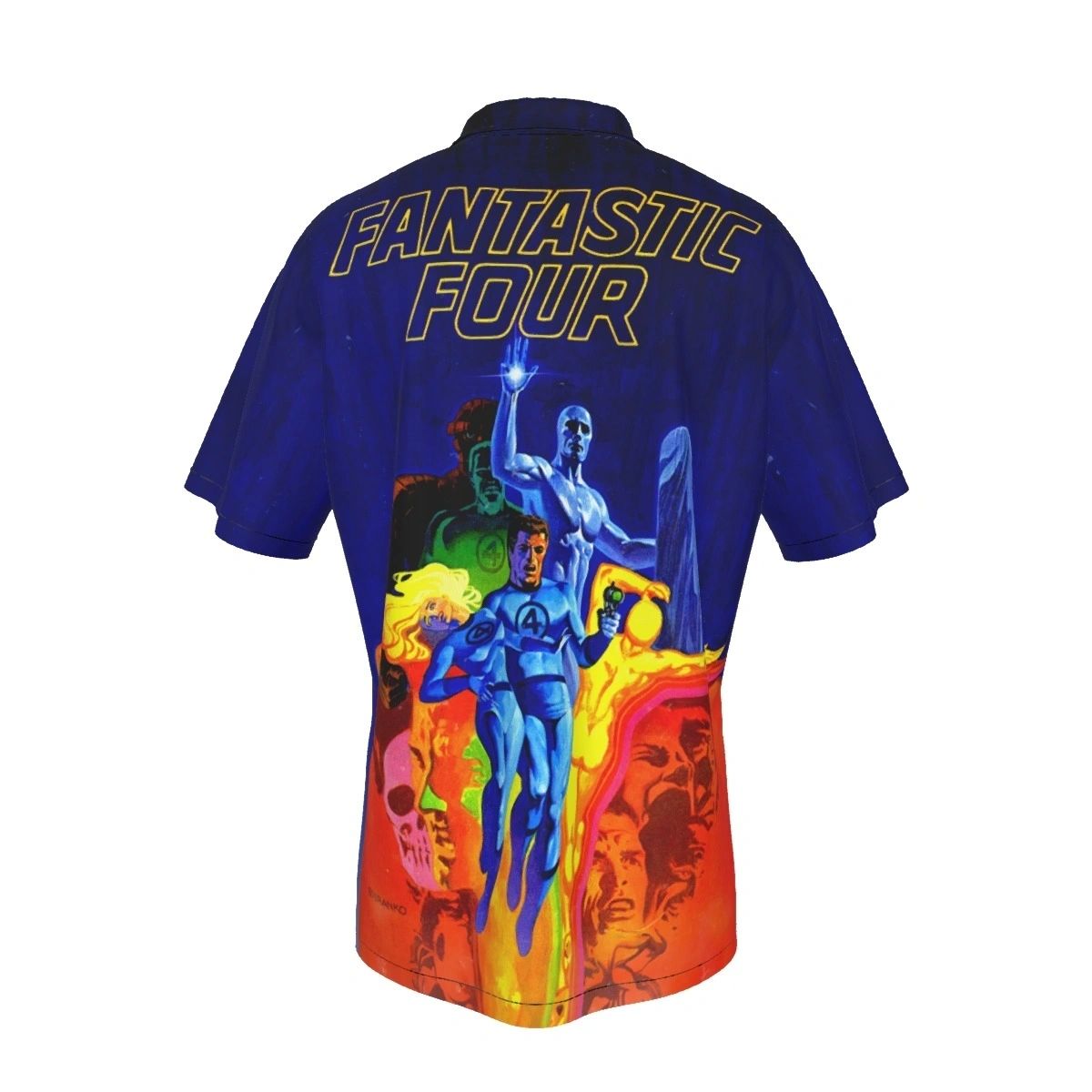 FANTASTIC FOUR INDEX OVER PRINT SHIRT & TANK - STERANKO ART