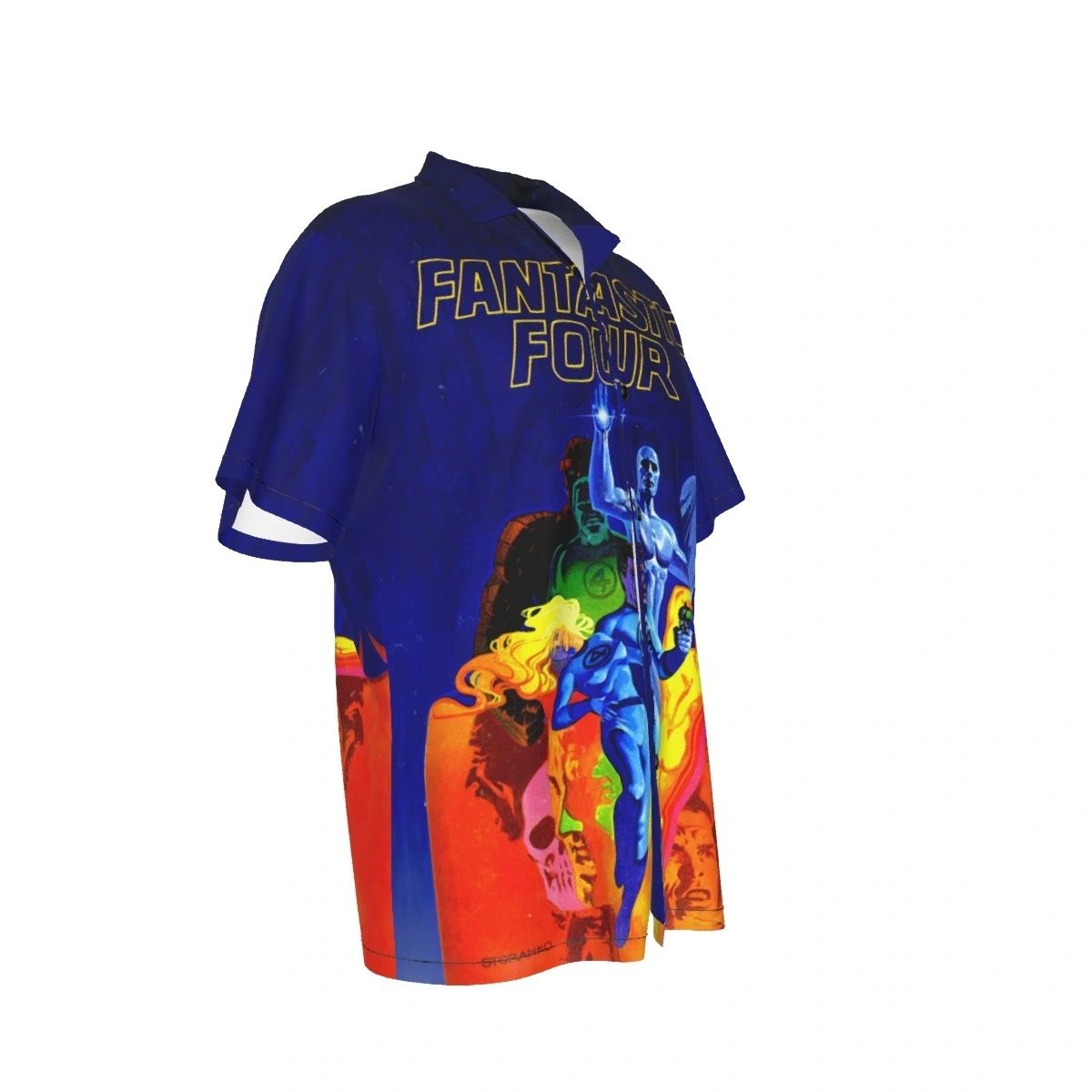 FANTASTIC FOUR INDEX OVER PRINT SHIRT & TANK - STERANKO ART